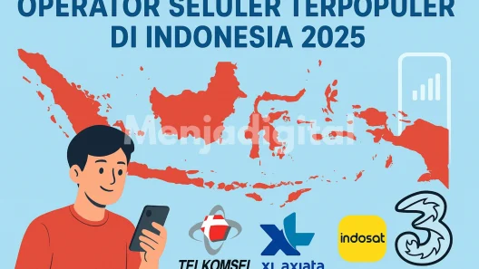 Daftar Operator Seluler Terpopuler di Indonesia 2025