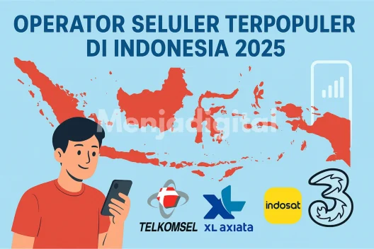 Daftar Operator Seluler Terpopuler di Indonesia 2025