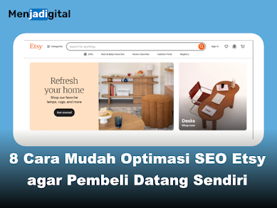 8 Cara Mudah Optimasi SEO Etsy agar Pembeli Datang Sendiri