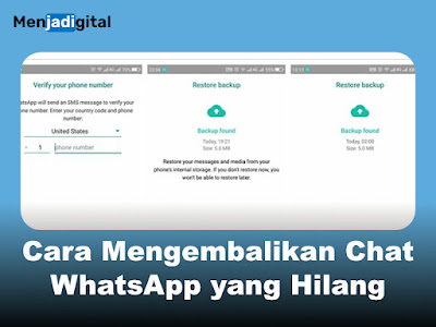 Cara Mengembalikan Chat WhatsApp yang Hilang