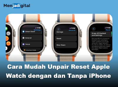 Cara Mudah Unpair dan Reset Apple Watch dengan dan Tanpa iPhone