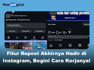 Fitur Repost Akhirnya Hadir di Instagram, Begini Cara Kerjanya!