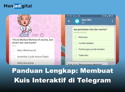 Panduan Lengkap, Membuat Kuis Interaktif di Telegram