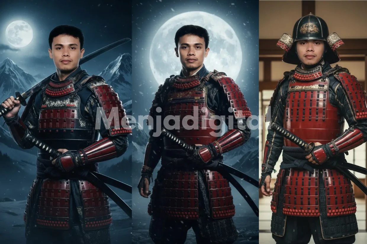 Prompt Gemini AI, Buat Foto Ala The Last Samurai